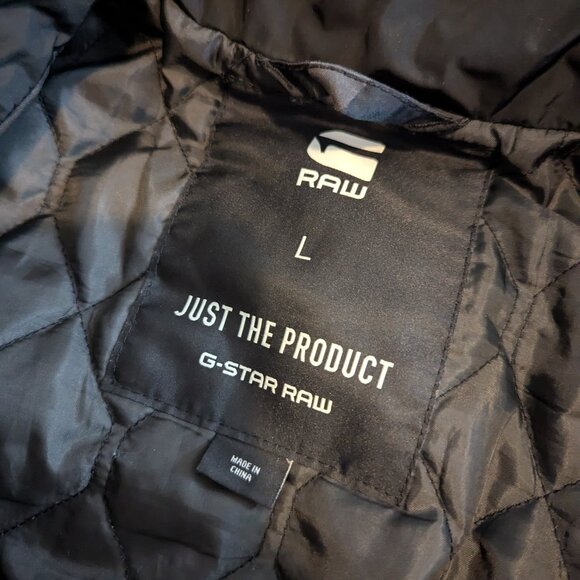 G-STAR - Ospak Quilted overshirt jacket - Sz L - Picture 8 of 10